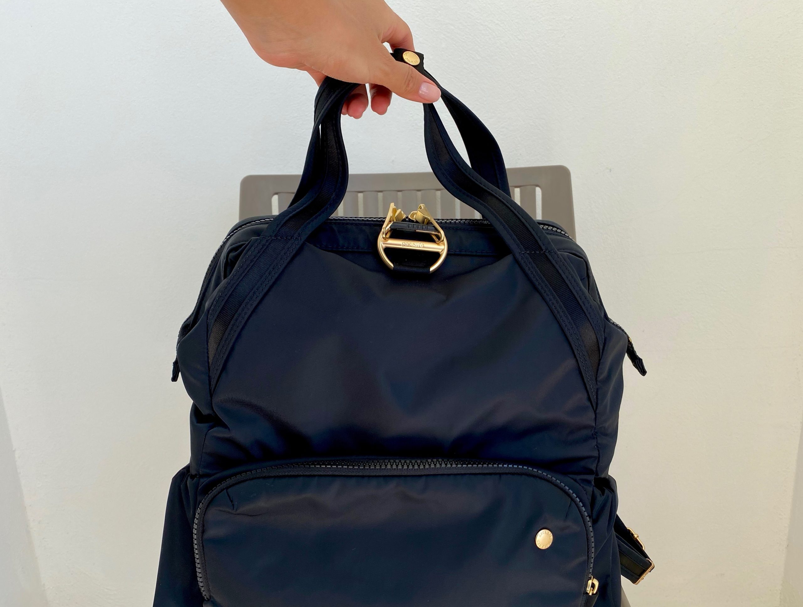 Anti Theft Backpack - justpeachy.co - the official blog of Chia